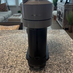 Nespresso Vertuo Coffee Machine in Black and Gray